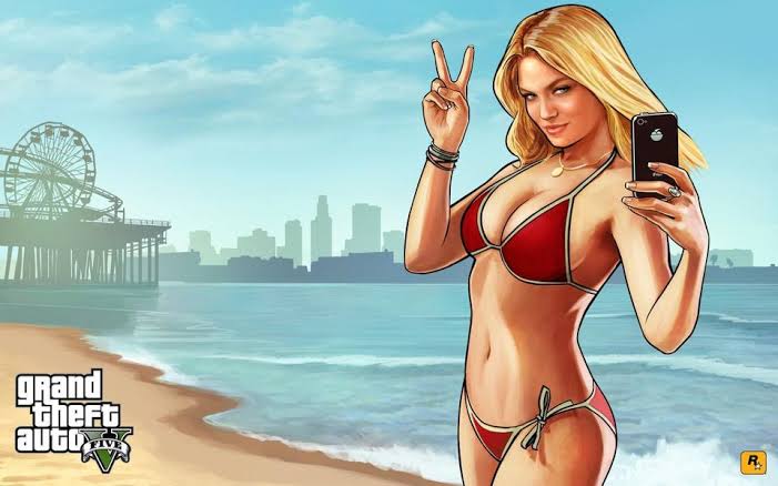 Girl in GTA V? Who is she?| Video game Facts